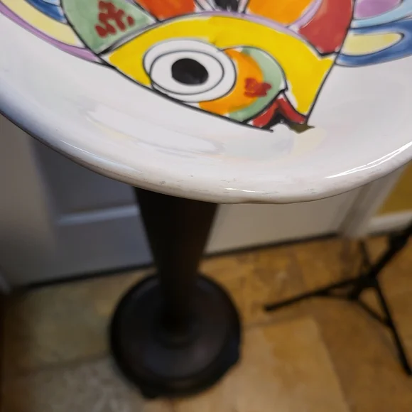 La Musa MCM Ceramic Hand Painted Fish Platter - Picture 11 of 16